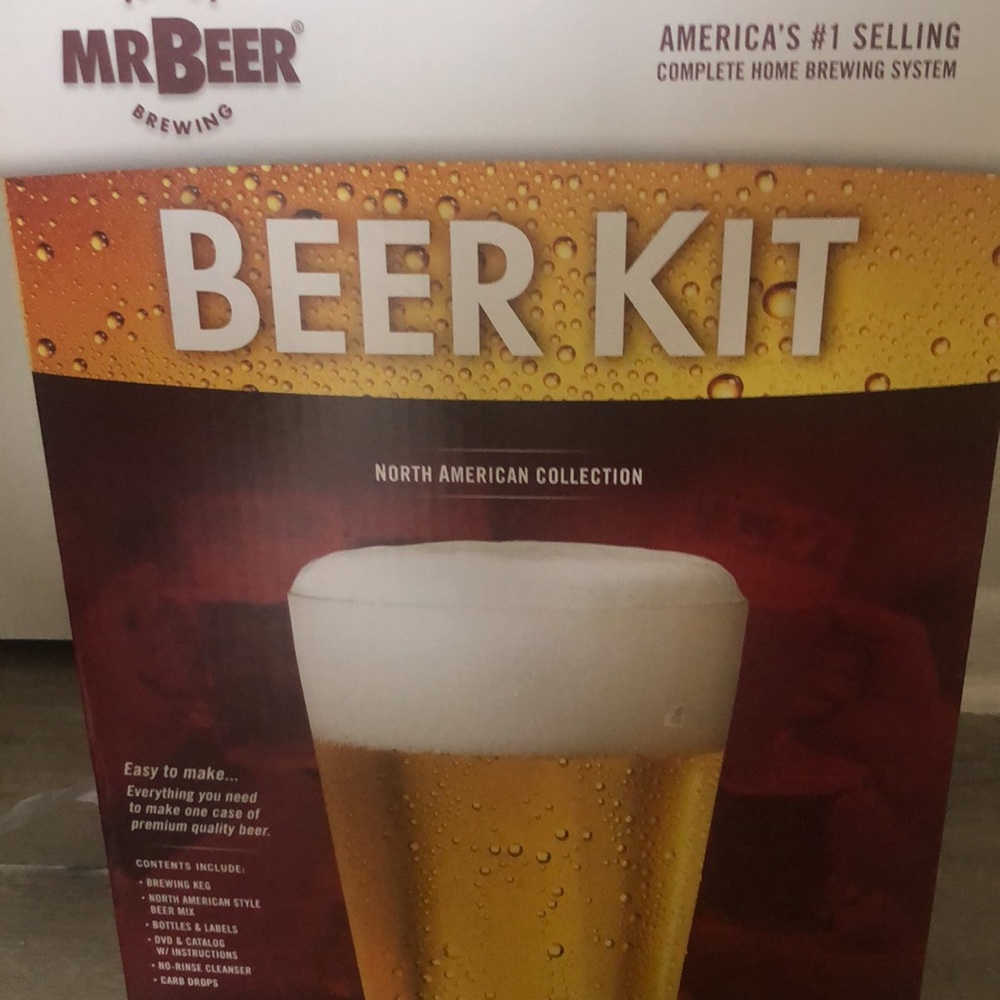 Mr. Beer home beer kit